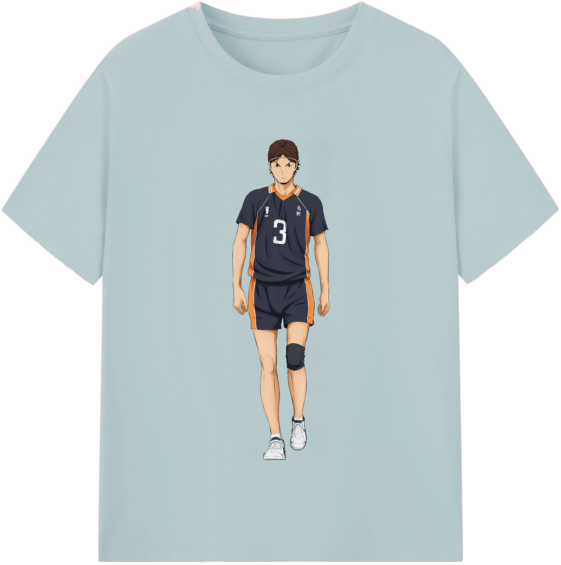 （画像用） ハイキュー!! Haikyu!! 綿100％半袖Tシャツ（フロントプリント）